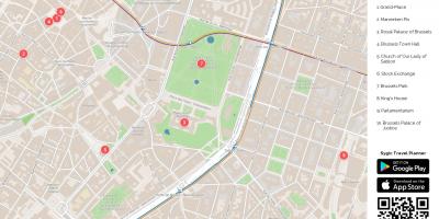 Brussel-park kaart